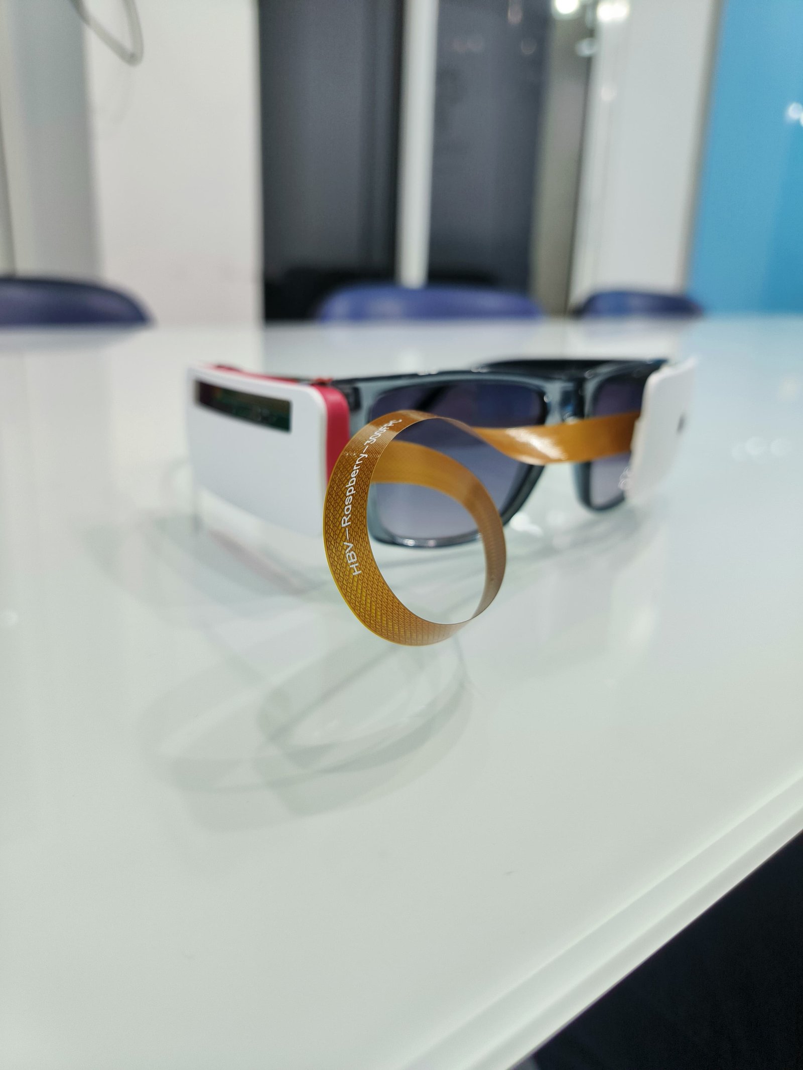 Reading printed text with Nura Glasses